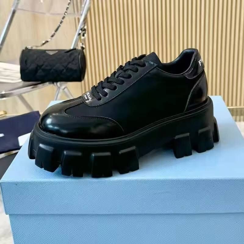 Chaussures Chunky en Cuir pour Hommes