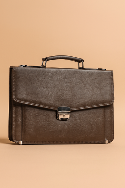 Mallette en cuir élégante