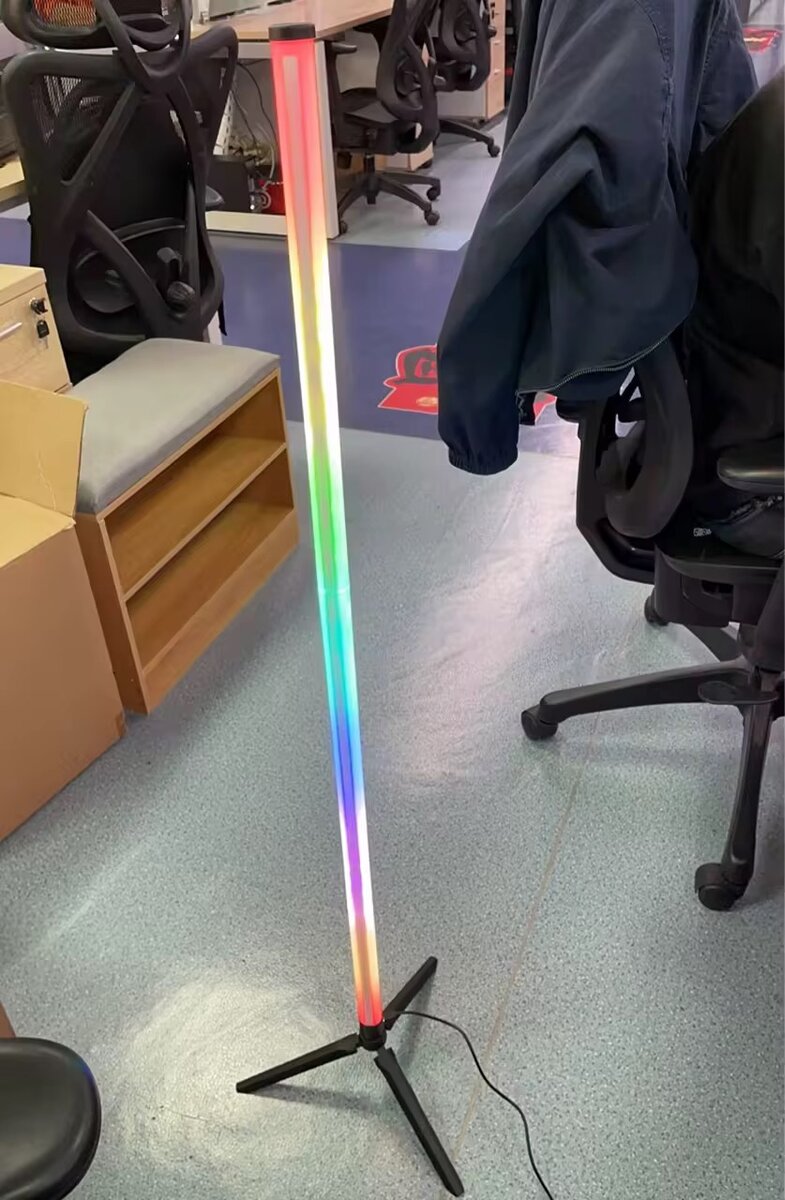 Lampe de sol RGB LED moderne