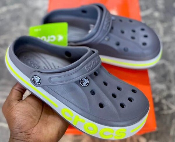 Crocs sabots, color gray