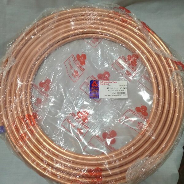 Tube en cuivre réfrigération ½