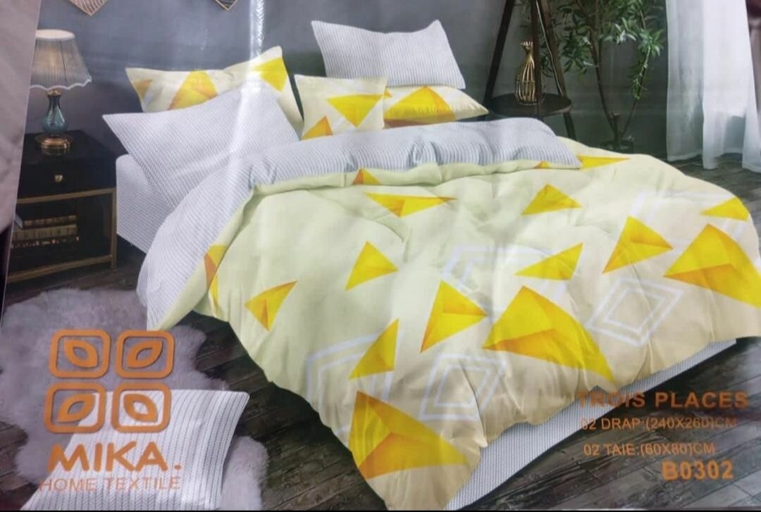 Parure de lit imprimée moderne