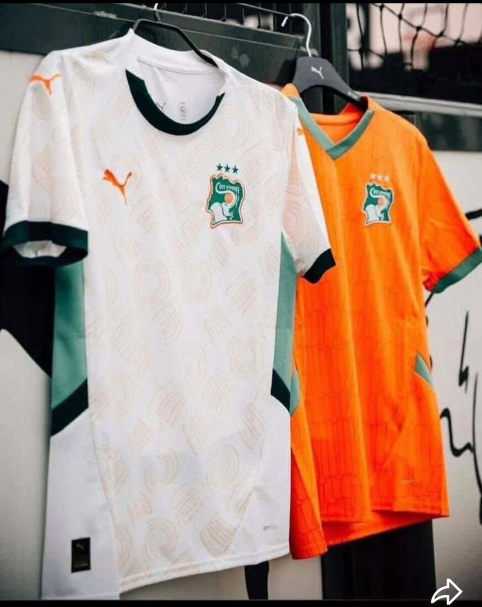 Maillot Équipe de Côte d'Ivoire