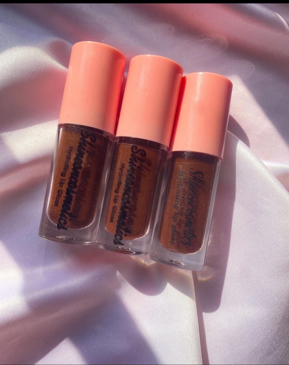 Lip gloss and lipstick