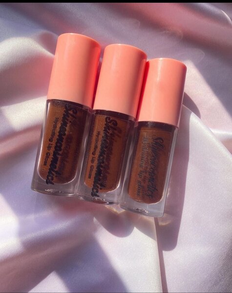 Lip gloss and lipstick