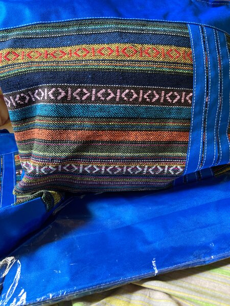 Sac cabas ethnique coloré