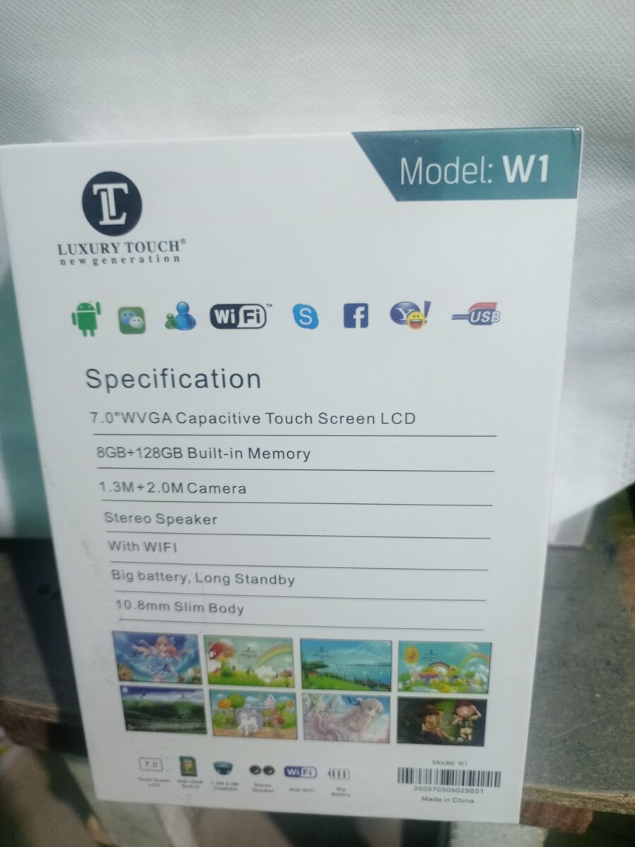 tablette éducative écran blindé Luxury w1