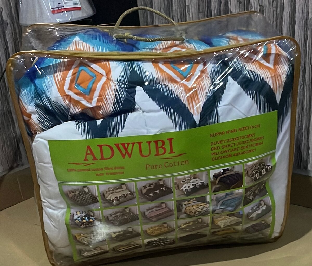 Full super king size duvet set