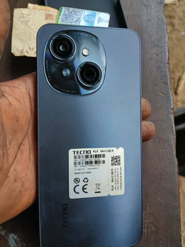 Tecno KL4 Smartphone 128gb