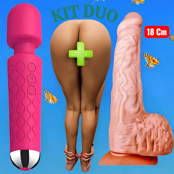 Kit Duo God 18 cm  & Vibro