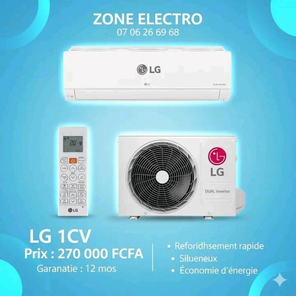 Climatiseur Inverter LG éco