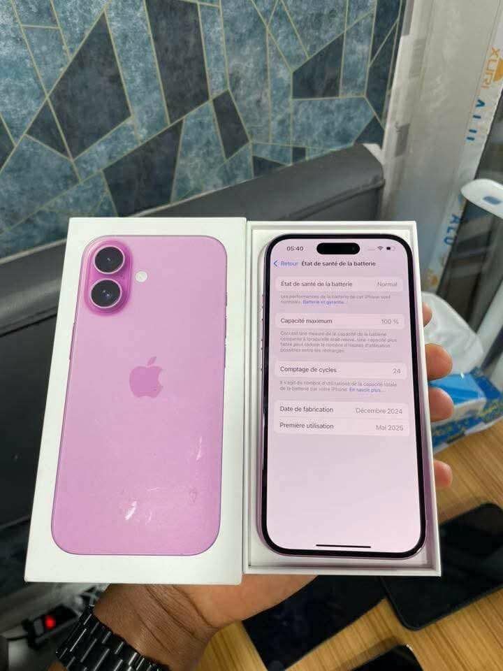 iPhone 15 Rose 128GB Neuf