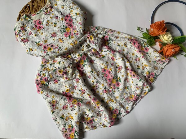 Robe Fille Élégante Été