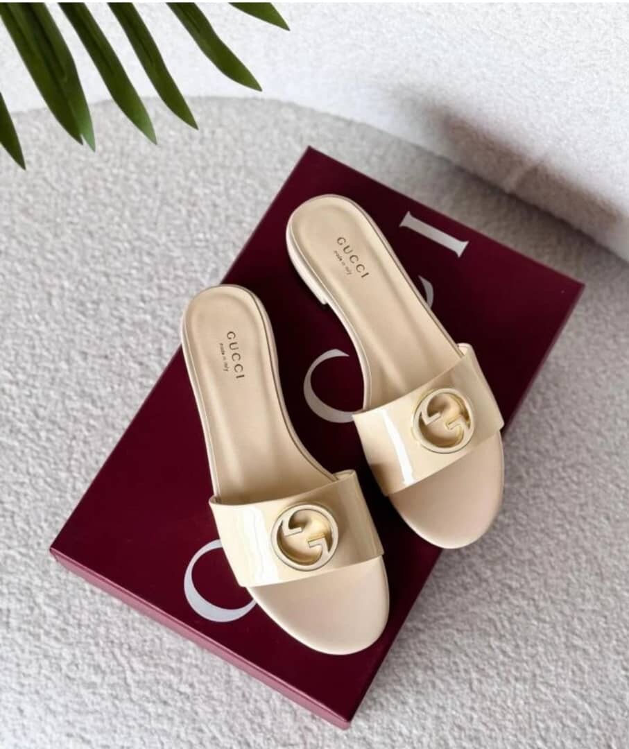 Sandales Gucci Logo Femmes