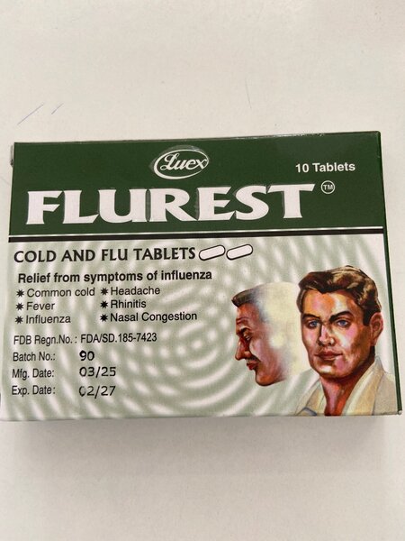 Flurest tablet( cold)