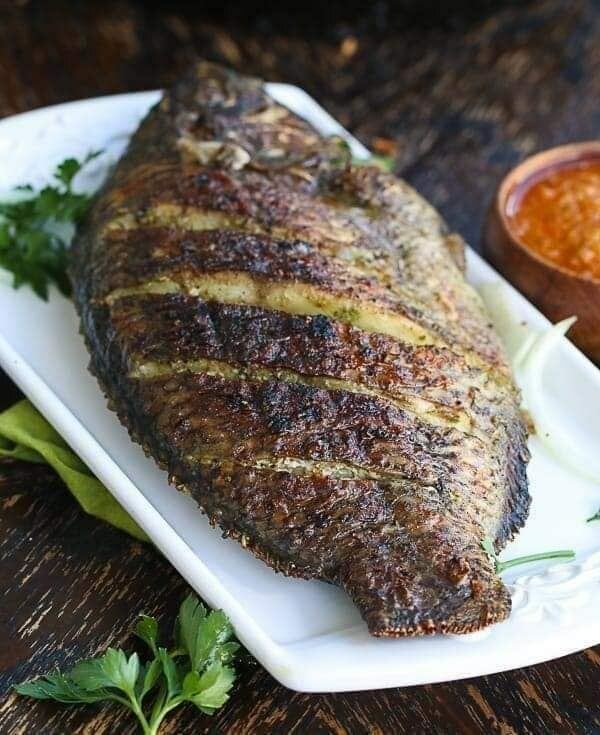 Tilapia braisé savoureuse