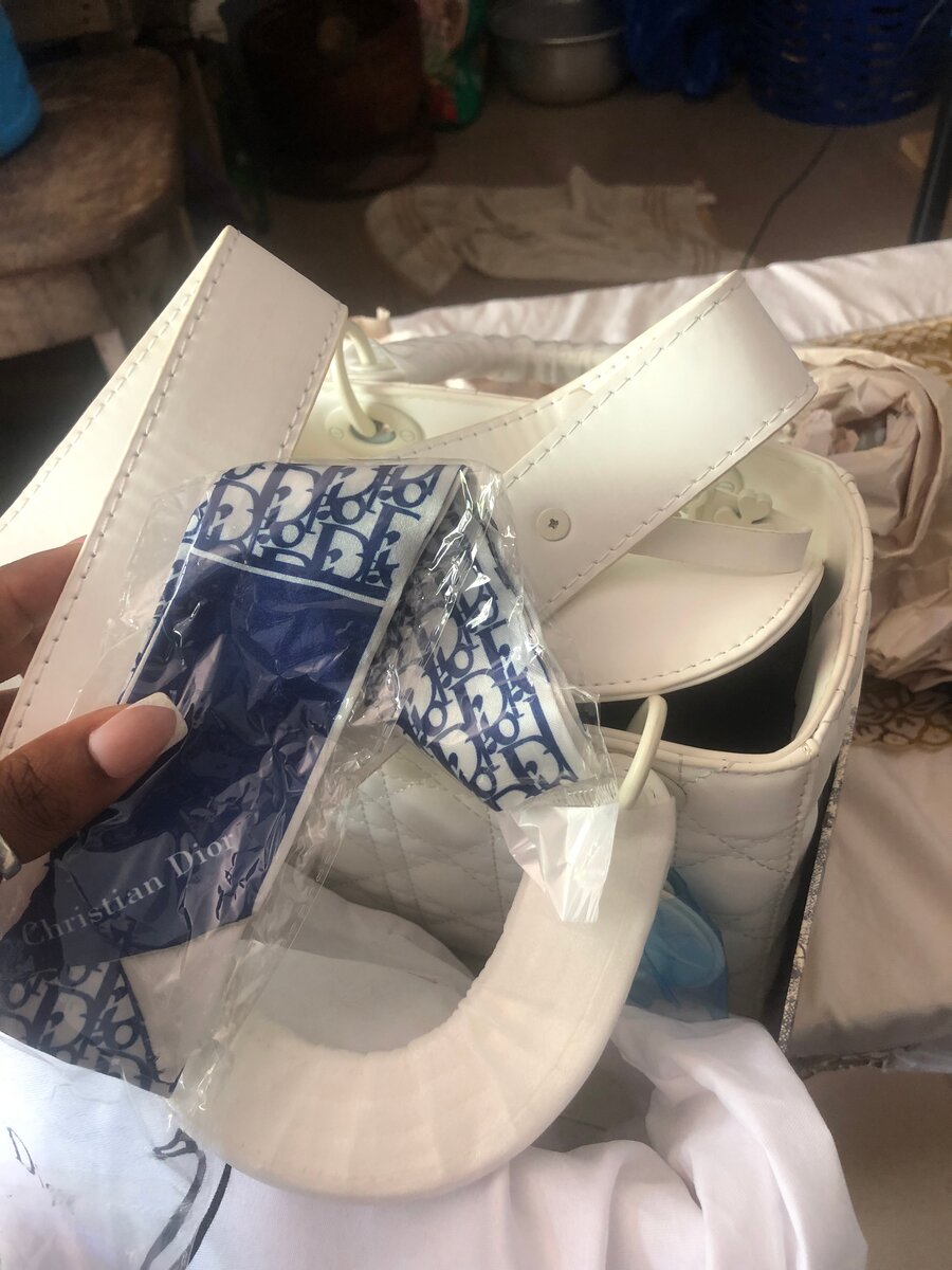 Sac Blanc Christian Dior