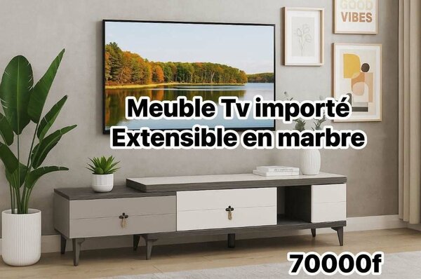 Meuble TV extensible moderne