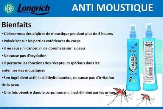 Spray Anti-Moustique Longrich
