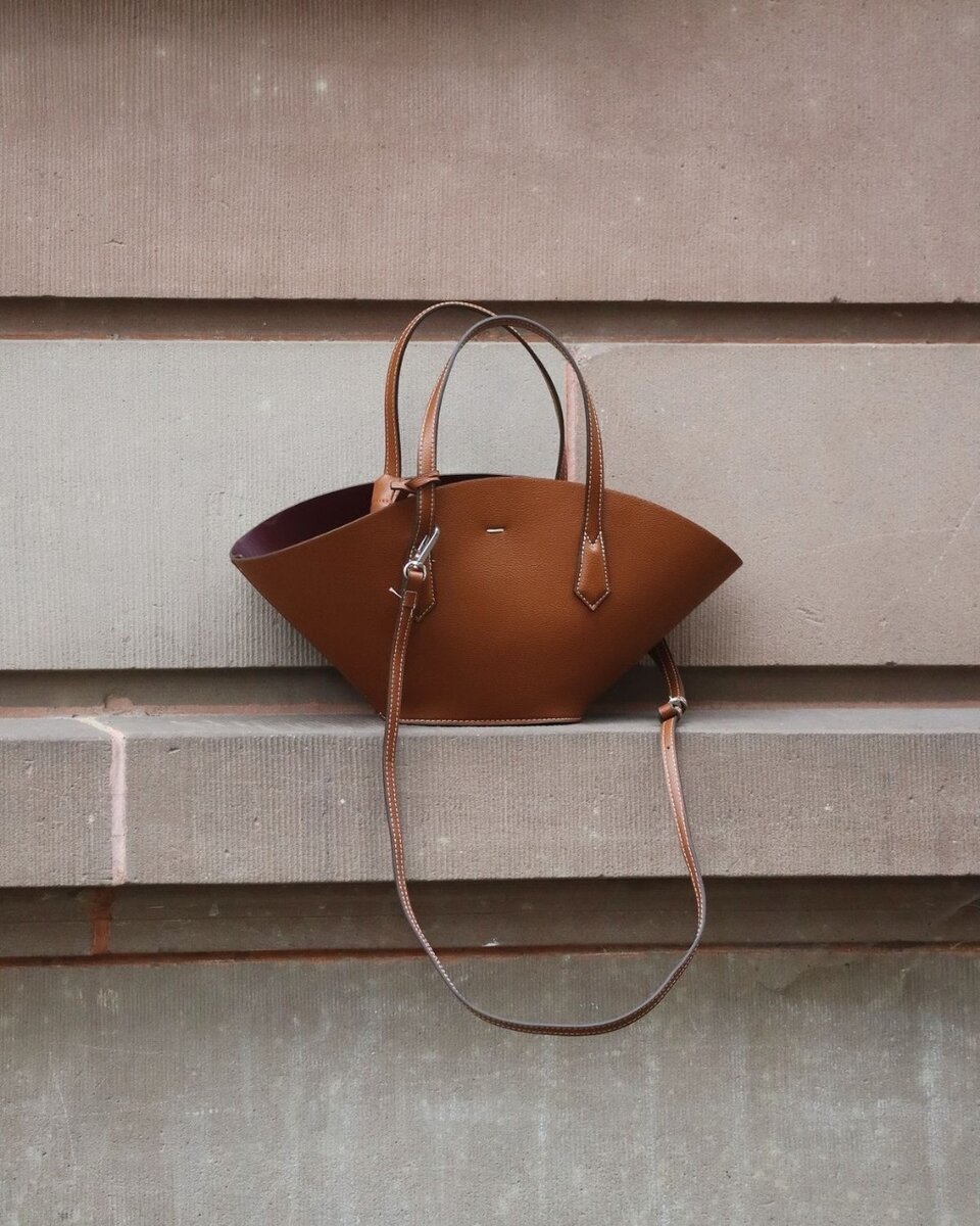 Sac cabas élégant en cuir