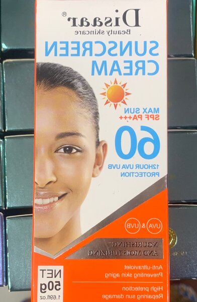 Crème solaire SPF 60