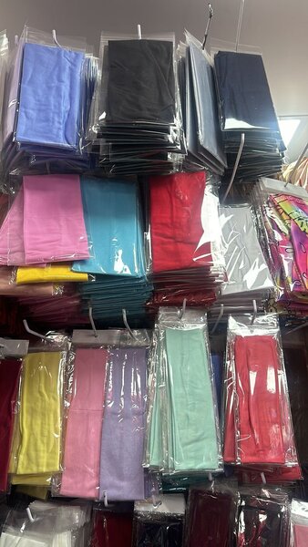 Bandeaux multicolores élastiques