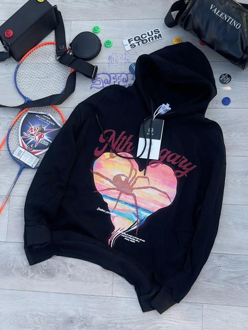 Sweat à capuche tendance unisexe