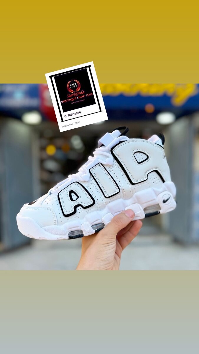 Basket nike air authentique avec sa boîte