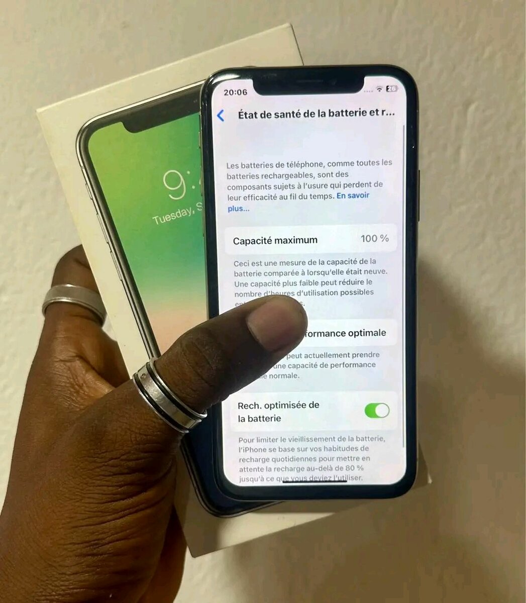 iPhone X reconditionné 64Go