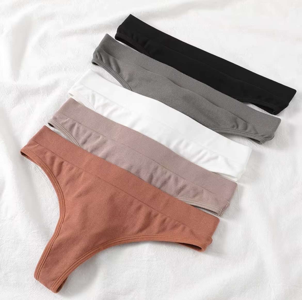 Cotton thongs