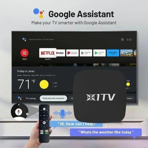 Box TV Android 14.0 1TV