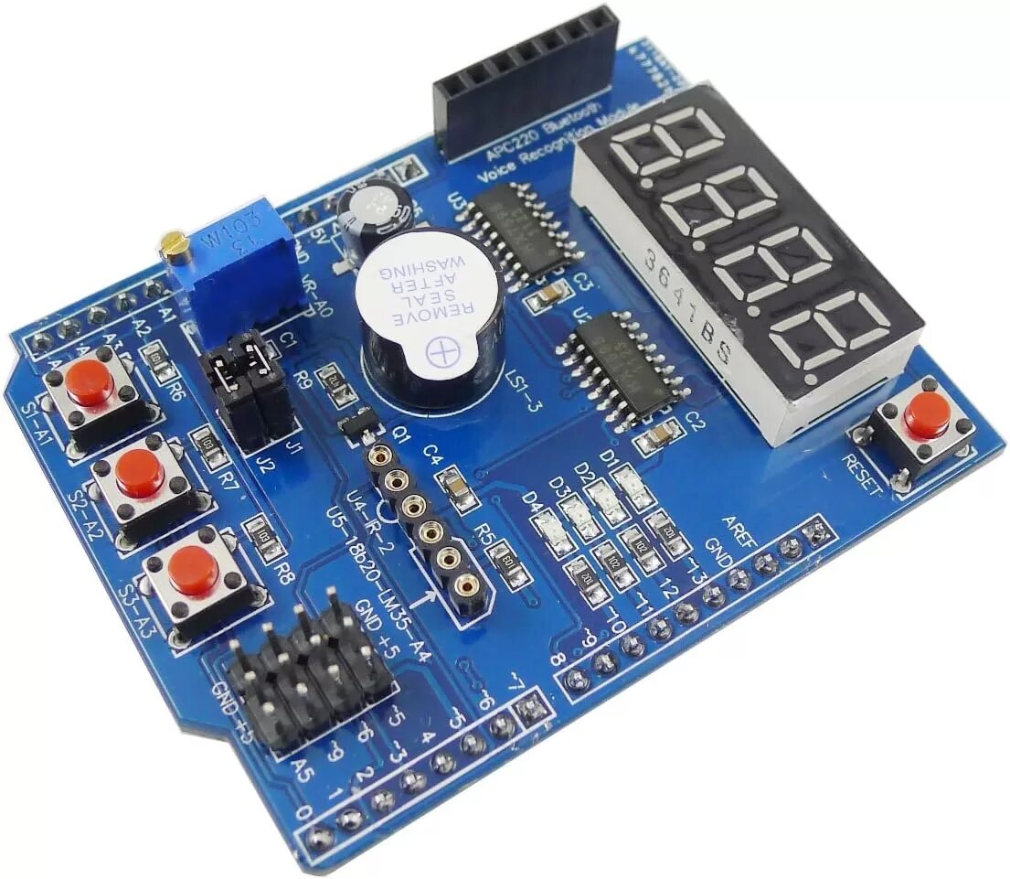 Carte dextension multifonctionnelle pour Arduino Uno et Meg