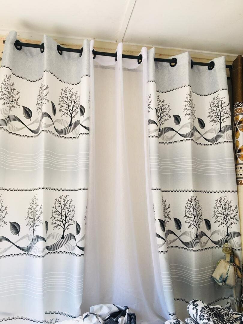 *3PCS Southafrican CURTAINS NOW AVAILABLE K300 T
