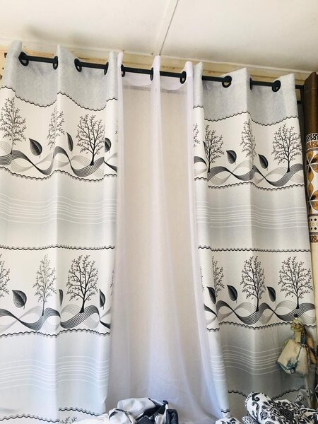 *3PCS Southafrican CURTAINS NOW AVAILABLE K300 T