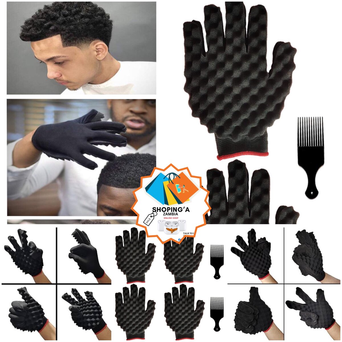 Glove Hair Sponge