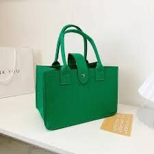 Sac à main vert chic