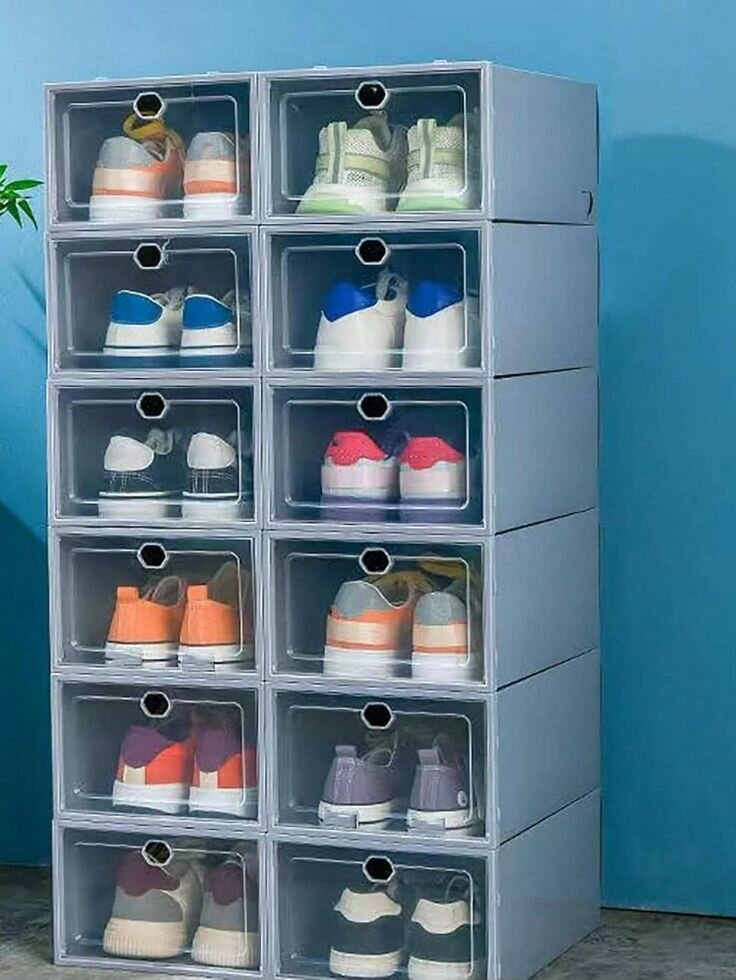 Portable shoe rack
