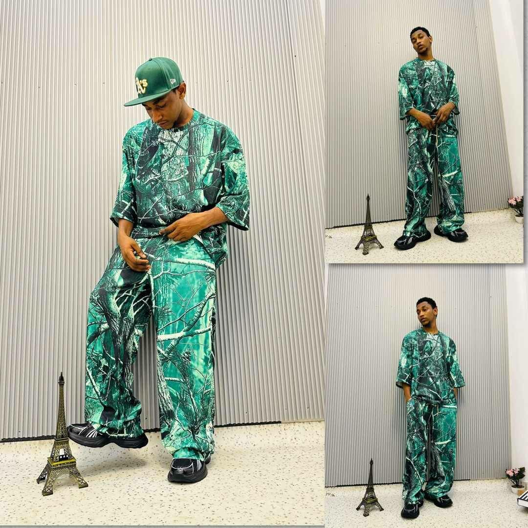 Nice top and down for men