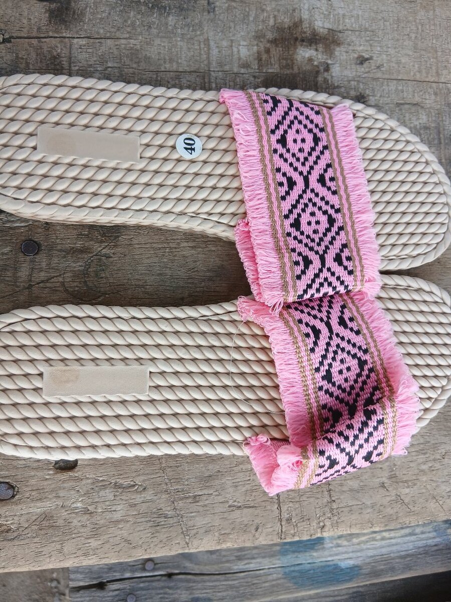 Sandales Bohèmes Tissées