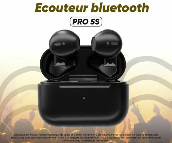 Écouteurs Bluetooth Pro 5S
