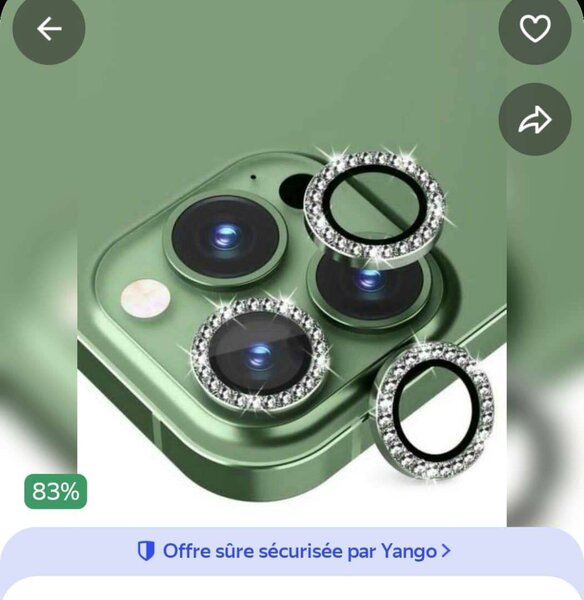 Protège Objectif Diamanté