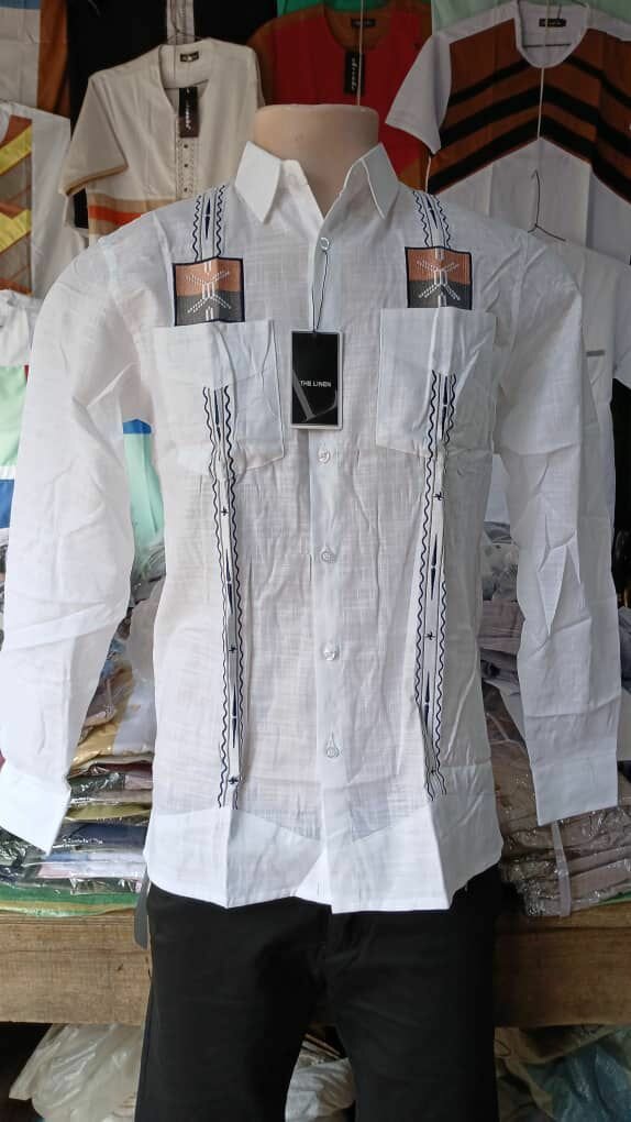 Chemise Homme Élégante en Lin