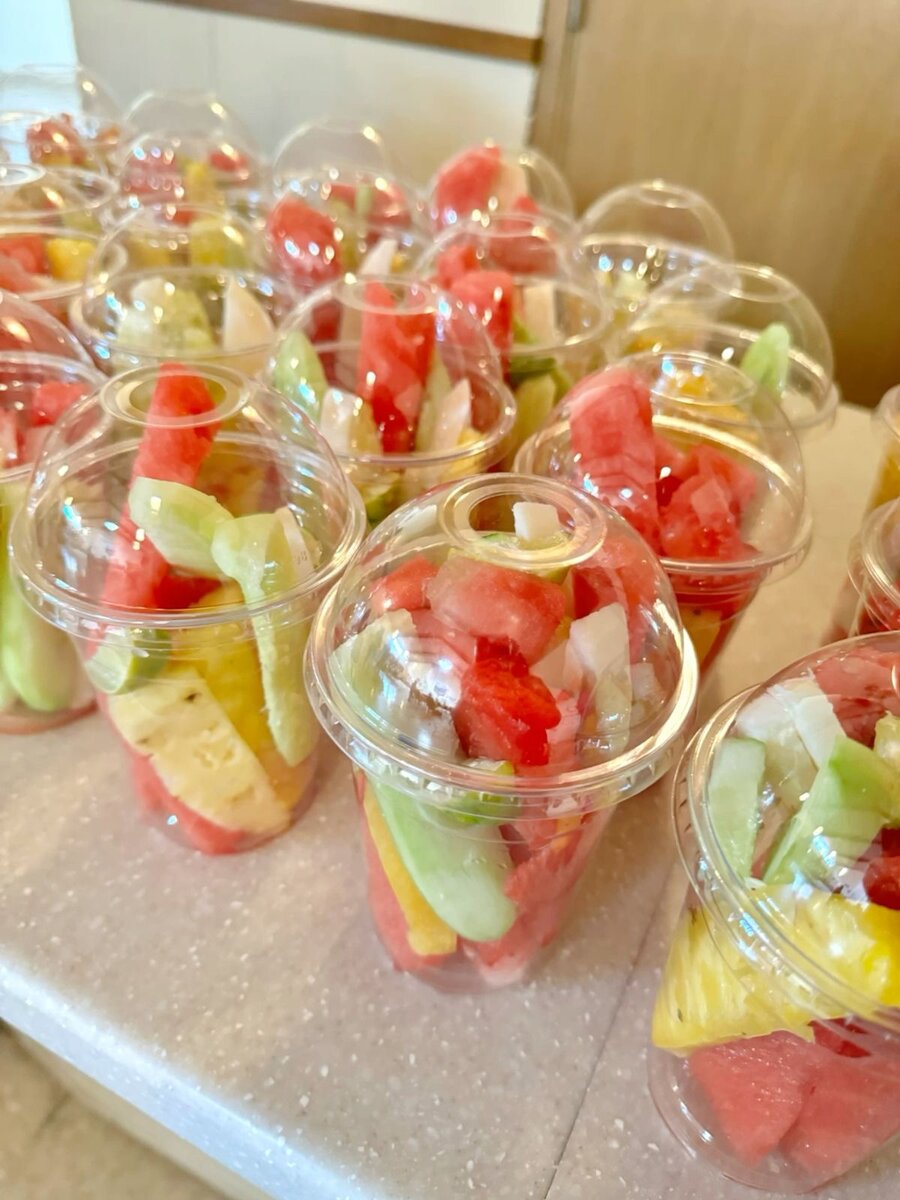 Salades de fruits frais