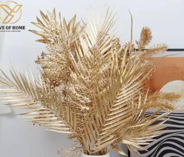 Decorative golden branches