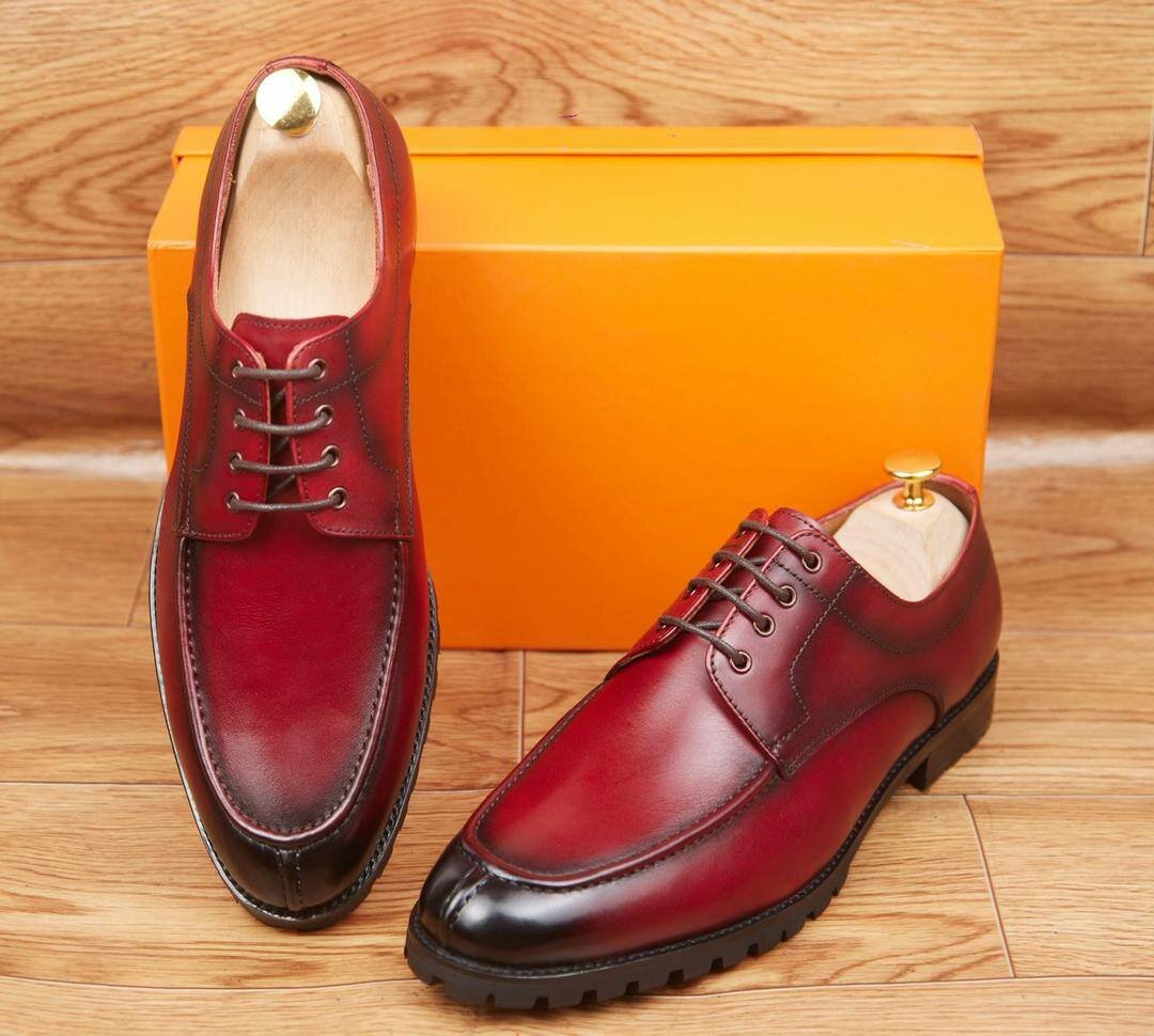 Chaussures habillées en cuir homme