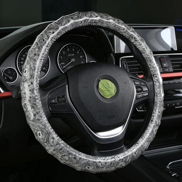 Couvre-volant en cuir élégant