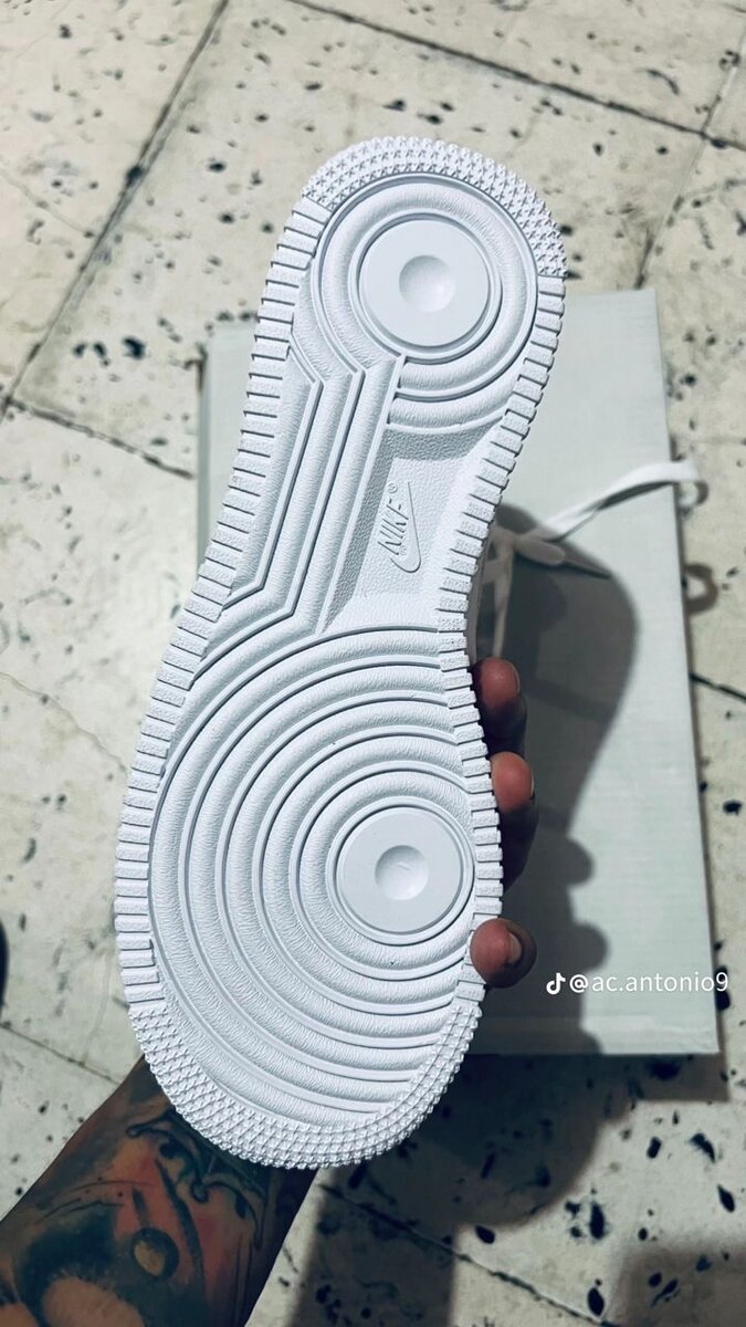 Baskets blanches Nike Air