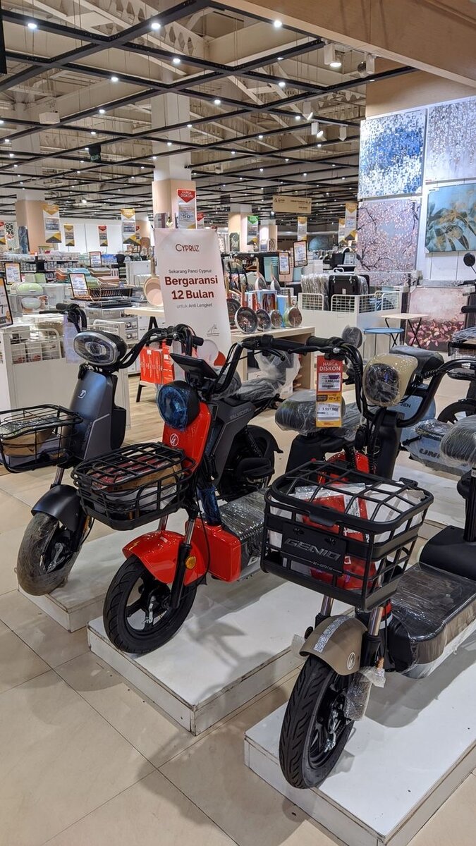 Scooter électrique moderne