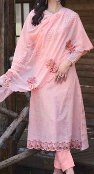 Pink suit