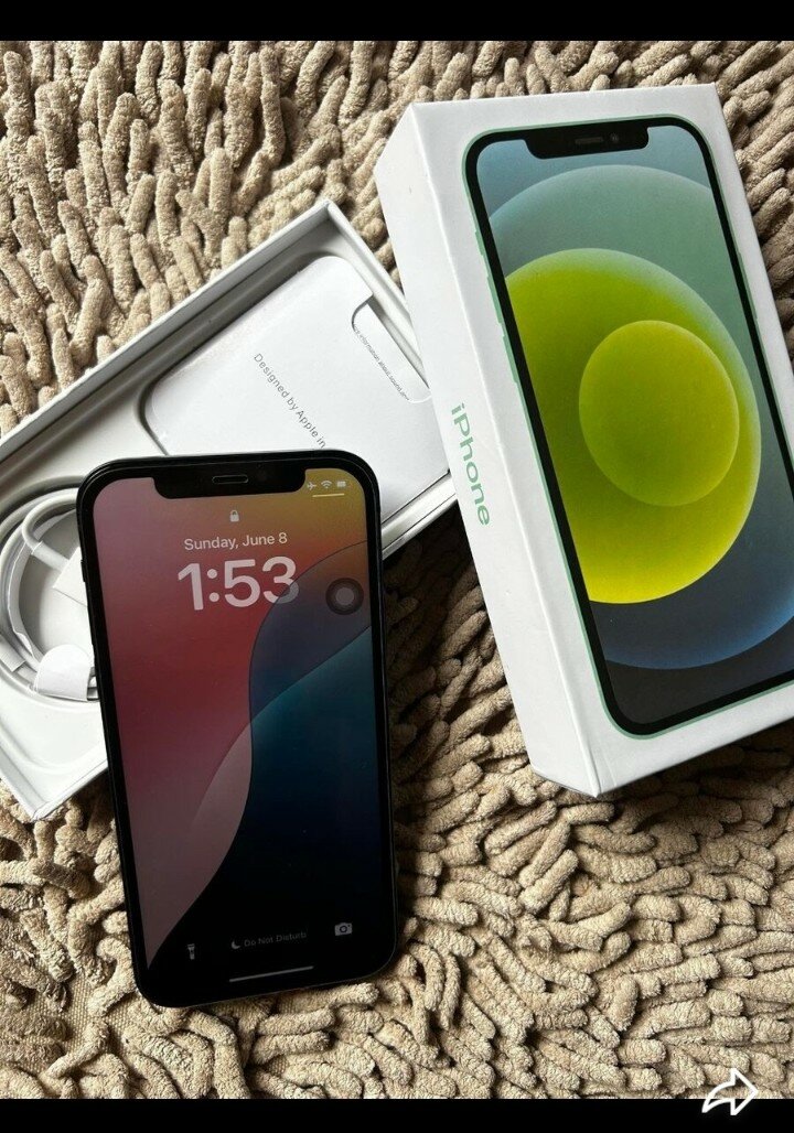 iPhone 12 Bleu 64Go Débloqué